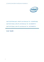 Preview for 1 page of Intel NUC 8 Enthusiast User Manual