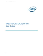 Preview for 1 page of Intel NUC DN2820FYKH User Manual