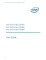 Intel NUC Series User Manual preview