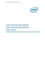 Предварительный просмотр 1 страницы Intel NUC5i3RYK User Manual