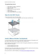 Preview for 3 page of Intel NUC6CAYH User Manual