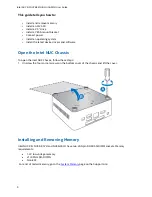 Preview for 3 page of Intel NUC6i3SYH User Manual