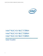 Intel NUC7i3BNH User Manual preview