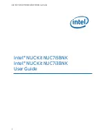 Intel NUC7i3BNK User Manual предпросмотр