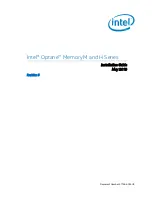 Intel Optane H Series Installation Manual предпросмотр