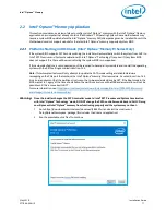 Предварительный просмотр 17 страницы Intel Optane H Series Installation Manual