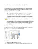 Preview for 1 page of Intel Optane SSD 900P Series Installation Instructions