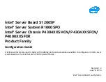 Preview for 1 page of Intel P4000XXSFDR Configuration Manual