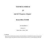 Intel Q77 Technical Manual предпросмотр