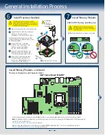 Preview for 8 page of Intel R1000SP Quick Installation User'S Manual