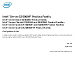 Preview for 1 page of Intel R1000WF Series Configuration Manual