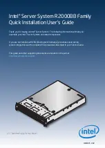 Preview for 1 page of Intel R2000BB series Quick Installation User'S Manual