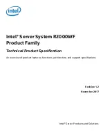 Preview for 1 page of Intel R2000WF series Technical Product Specification