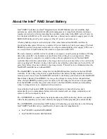 Preview for 5 page of Intel RAID AXXRSBBU6 User Manual