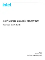 Preview for 1 page of Intel res3tv360 Hardware User'S Manual