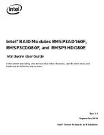 Intel RMSP3AD16OF Hardware User'S Manual предпросмотр