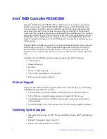 Preview for 12 page of Intel RS2WC080 Hardware User'S Manual