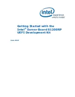 Preview for 1 page of Intel S1200RP Getting Started