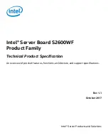 Preview for 1 page of Intel S2600WF Series Technical Product Specification