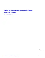 Preview for 1 page of Intel S5520SC Service Manual