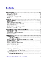 Preview for 3 page of Intel SBXD132 - Server Compute Blade Installation And User Manual