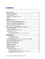 Preview for 3 page of Intel SBXD62 - Server Compute Blade Installation And User Manual