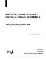 Intel SC1400UP Technical Specifications preview