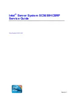 Intel SC5650HCBRP Service Manual предпросмотр