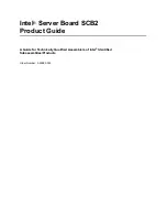 Intel SCB2 - Server Board Motherboard Product Manual preview