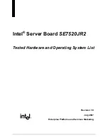 Intel SE7520JR2 Tested Hardware And Operating System List preview