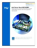 Preview for 1 page of Intel SE7525RP2 Product Brief