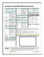 Preview for 6 page of Intel SE7525RP2 Product Brief