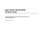 Intel SHG2 Product Manual preview