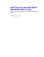 Intel SR1530HSH - Server System - 0 MB RAM User Manual preview