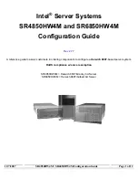 Preview for 1 page of Intel SR4850HW4M Configuration Manual