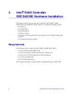 Preview for 28 page of Intel SRCSAS18E - RAID Controller User Manual