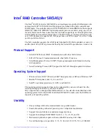 Предварительный просмотр 7 страницы Intel SRCSASJV Hardware User'S Manual