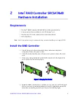 Предварительный просмотр 11 страницы Intel SRCSATAWB - RAID Controller Hardware User'S Manual