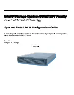 Intel SSR212PPi500 Spares Parts List & Configuration Manual preview