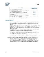 Предварительный просмотр 6 страницы Intel T8300 - Core 2 Duo 2.4GHz 800MHz 3MB Socket P Mobile CPU Documentation Update