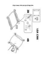 Предварительный просмотр 22 страницы Intel TS13X Installation Instructions Manual