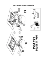 Предварительный просмотр 31 страницы Intel TS13X Installation Instructions Manual