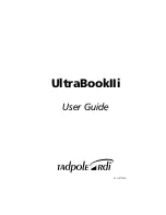 Intel UltraBookIIi User Manual preview