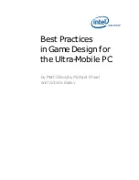 Intel UMPC Manual preview