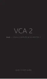 Intel VCA 2 Quick Start Manual предпросмотр