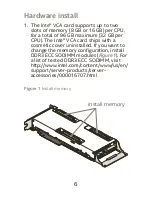 Preview for 6 page of Intel VCA Quick Start Manual