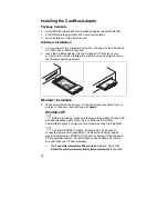 Preview for 14 page of Intel WCB5000 Quick Installation Manual