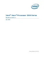 Intel Xeon 3500 Series Datasheet preview