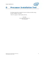 Preview for 91 page of Intel Xeon E5-2400 Thermal/Mechanical Design Manual