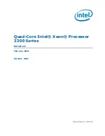 Intel Xeon L3360 Datasheet preview